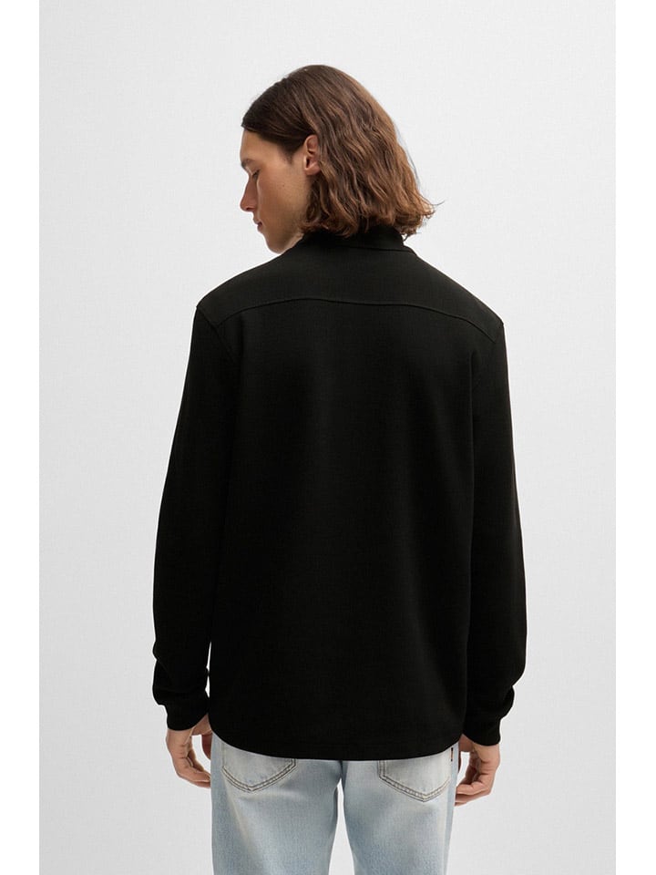 Tričko BOSS Orange Schwarz 962435 Poloshirt in Schwarz - 2