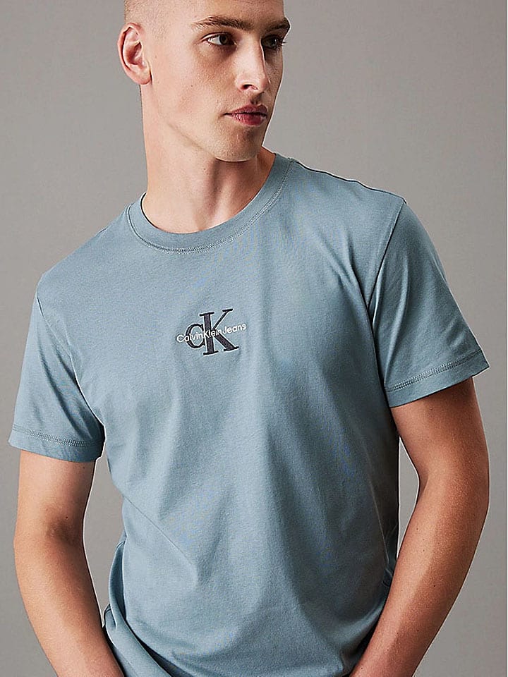 Tričko Calvin Klein Hellblau 7723783 Shirt in Hellblau - 4