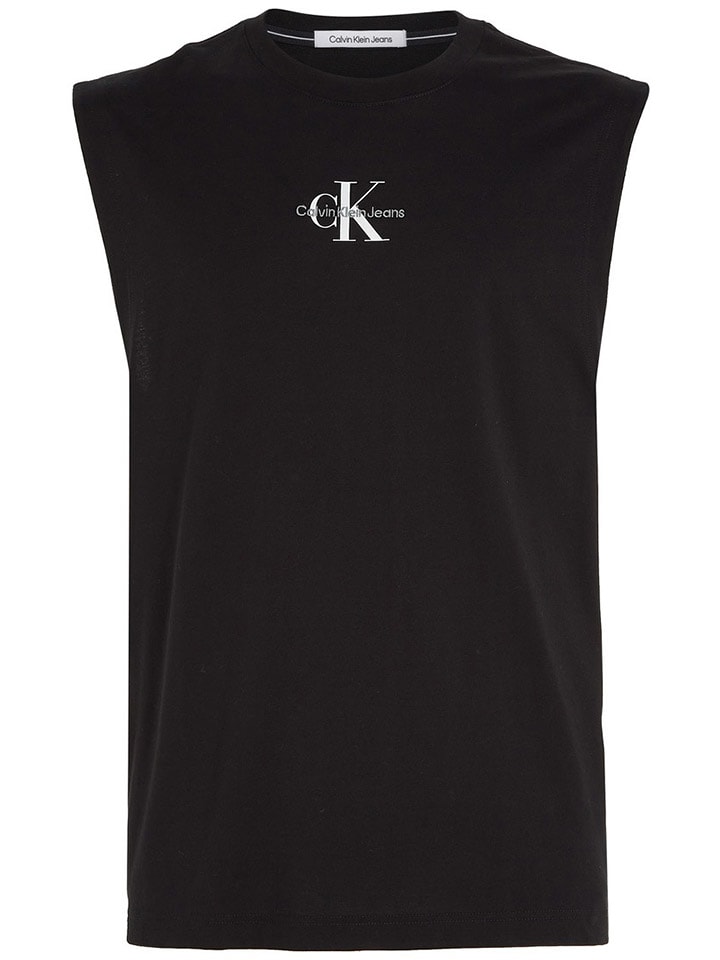 Tričko CALVIN KLEIN JEANS Schwarz 9864388 Top in Schwarz - 3