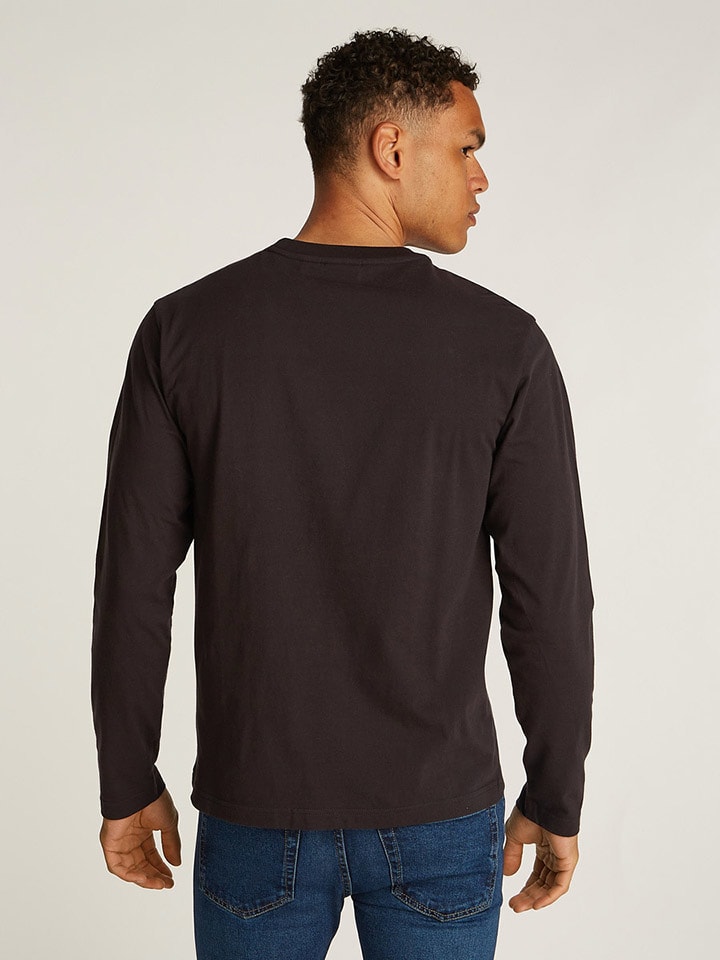 Tričko Calvin Klein Schwarz 6777122 Longsleeve in Schwarz - 2
