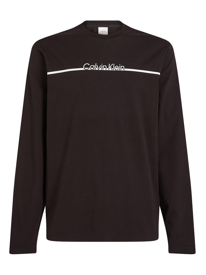 Tričko Calvin Klein Schwarz 6777122 Longsleeve in Schwarz - 3