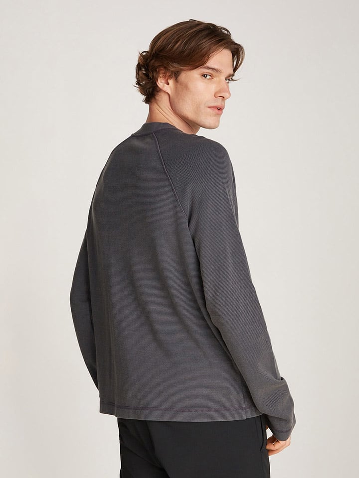 Tričko CALVIN KLEIN JEANS Anthrazit 291259 Longsleeve in Anthrazit - 2