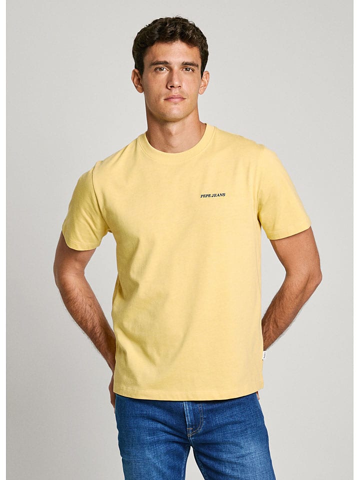 Tričko Pepe Jeans Gelb 4142663 Shirt "Damian" in Gelb - 2