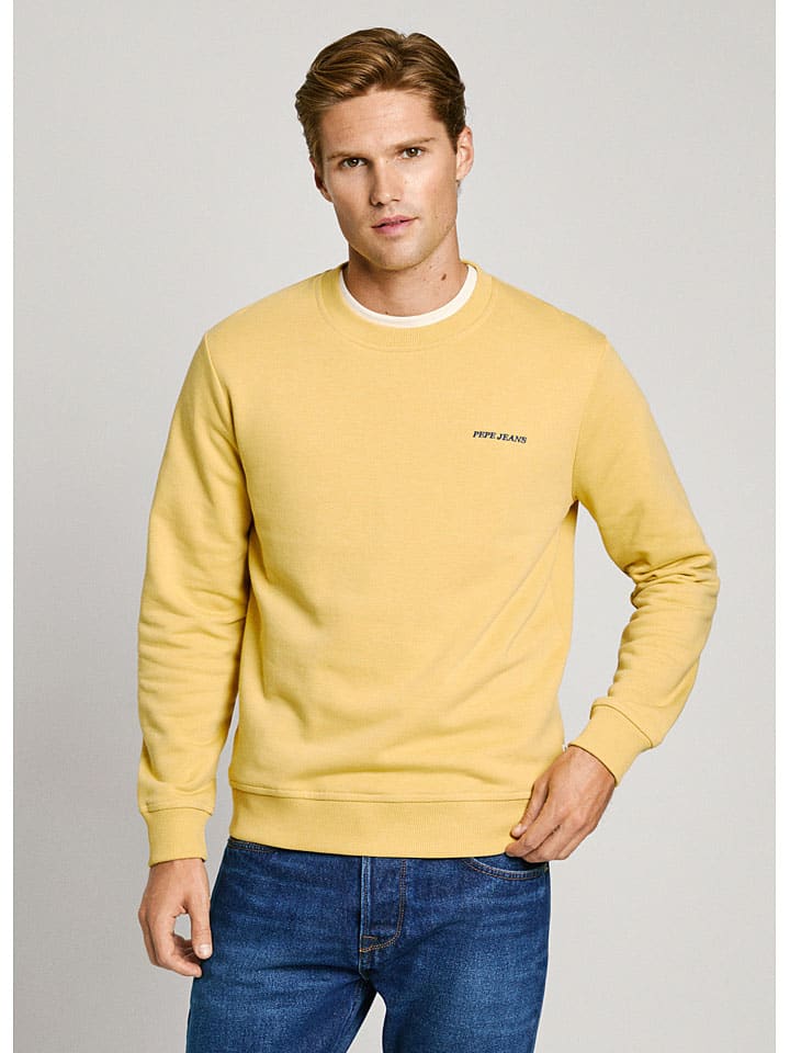 Mikina Pepe Jeans Gelb 2948515 Sweatshirt "Damian" in Gelb - 2