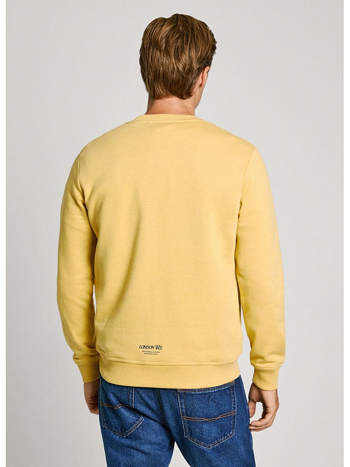 Mikina Pepe Jeans Gelb 2948515 Sweatshirt "Damian" in Gelb - 3