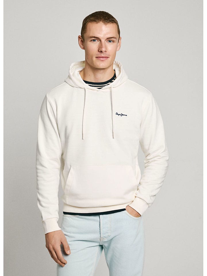 Mikina Pepe Jeans Creme 8114233 Hoodie in Creme - 2