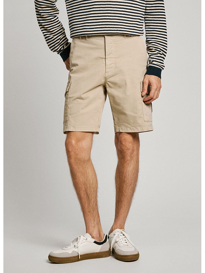 Kraťasy Pepe Jeans Beige 8835653 Cargoshorts in Beige - 2