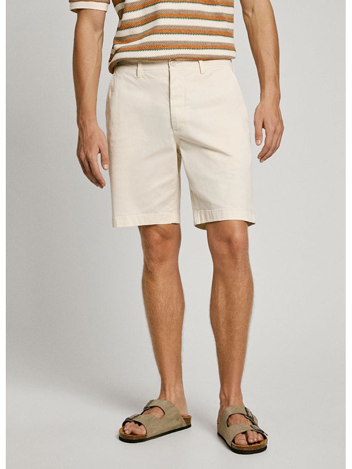 Kraťasy Pepe Jeans Creme 8715186 Shorts in Creme - 2