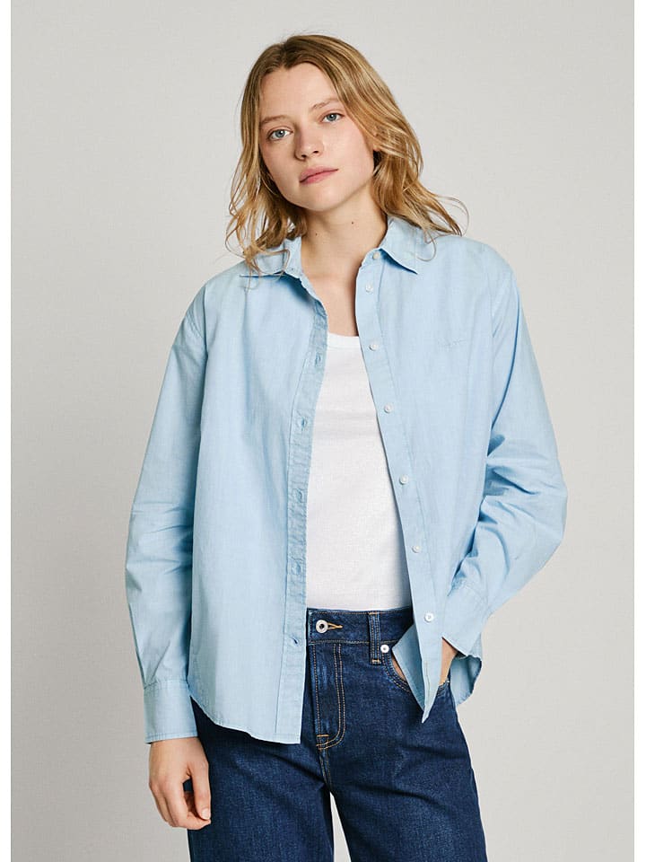 Košeľa Pepe Jeans Hellblau 936443 Hemd "Bego" in Hellblau - 2