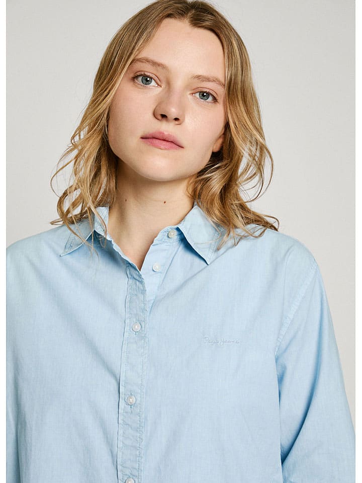 Košeľa Pepe Jeans Hellblau 936443 Hemd "Bego" in Hellblau - 4
