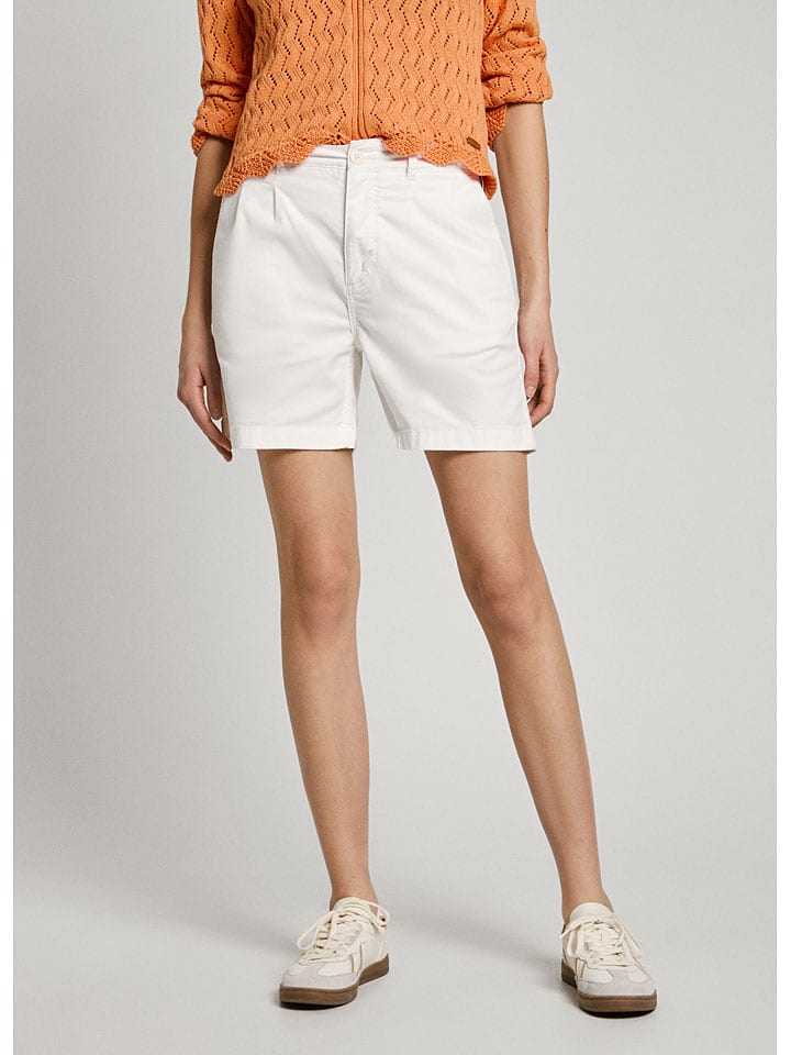 Kraťasy Pepe Jeans Weiß 9384966 Shorts "Vania" in Weiß - 2