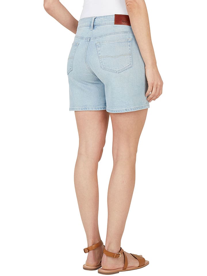 Kraťasy Pepe Jeans Hellblau 4760880 Jeans-Shorts in Hellblau - 2