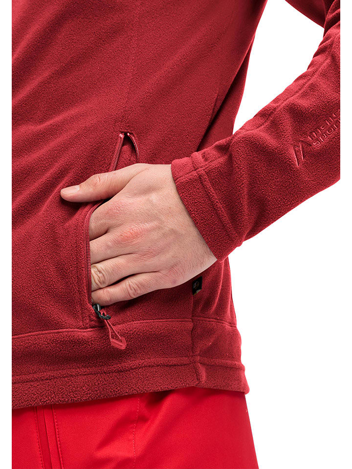 Bunda Maier Sports Rot 4598550 Fleecejacke "Dennis" in Rot - 3