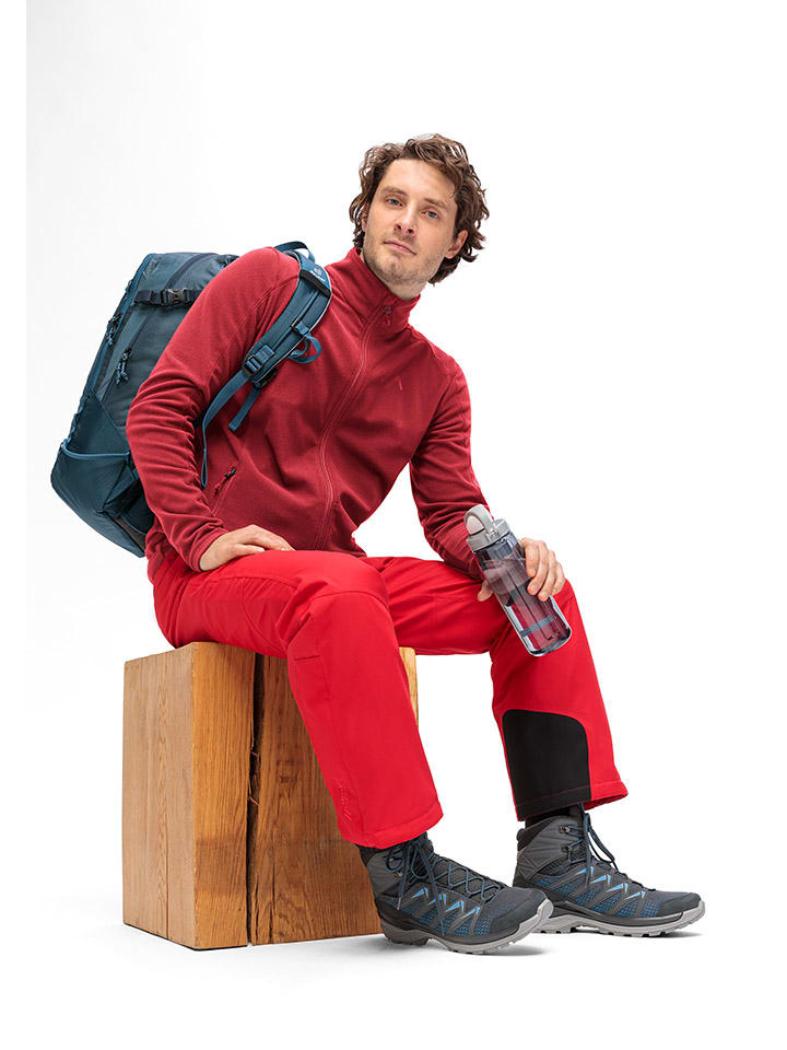Bunda Maier Sports Rot 4598550 Fleecejacke "Dennis" in Rot - 4