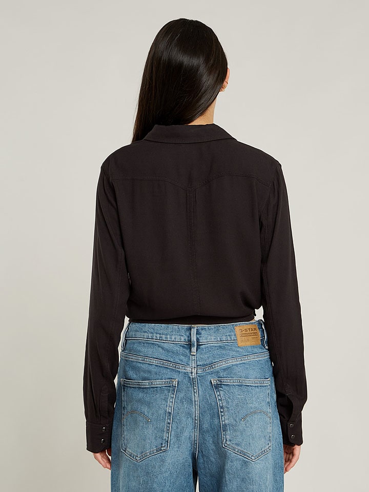 G-Star Schwarz 9402107 Bluse "Tacoma" in Schwarz - 2
