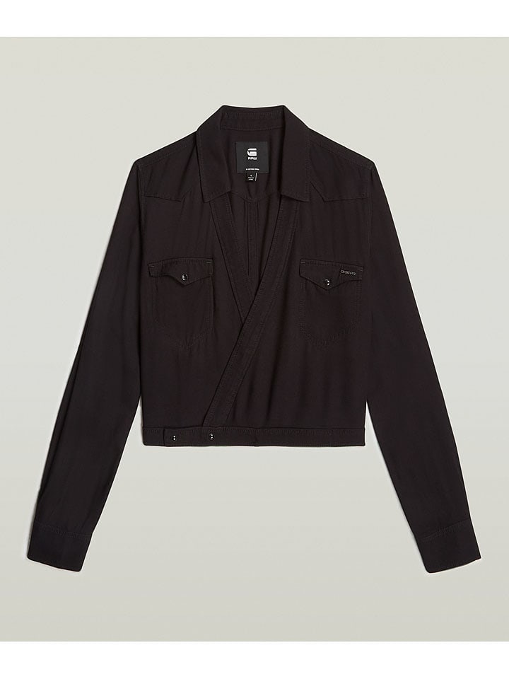 G-Star Schwarz 9402107 Bluse "Tacoma" in Schwarz - 4