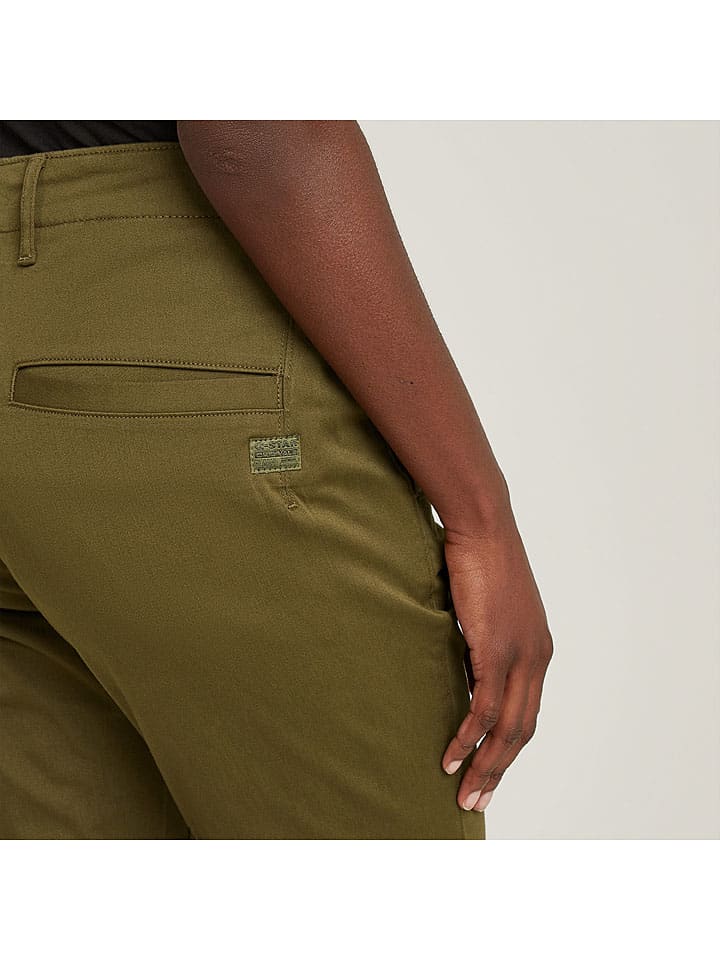 Nohavice G-Star Khaki 5372255 Hose - Skinny fit - in Khaki - 5