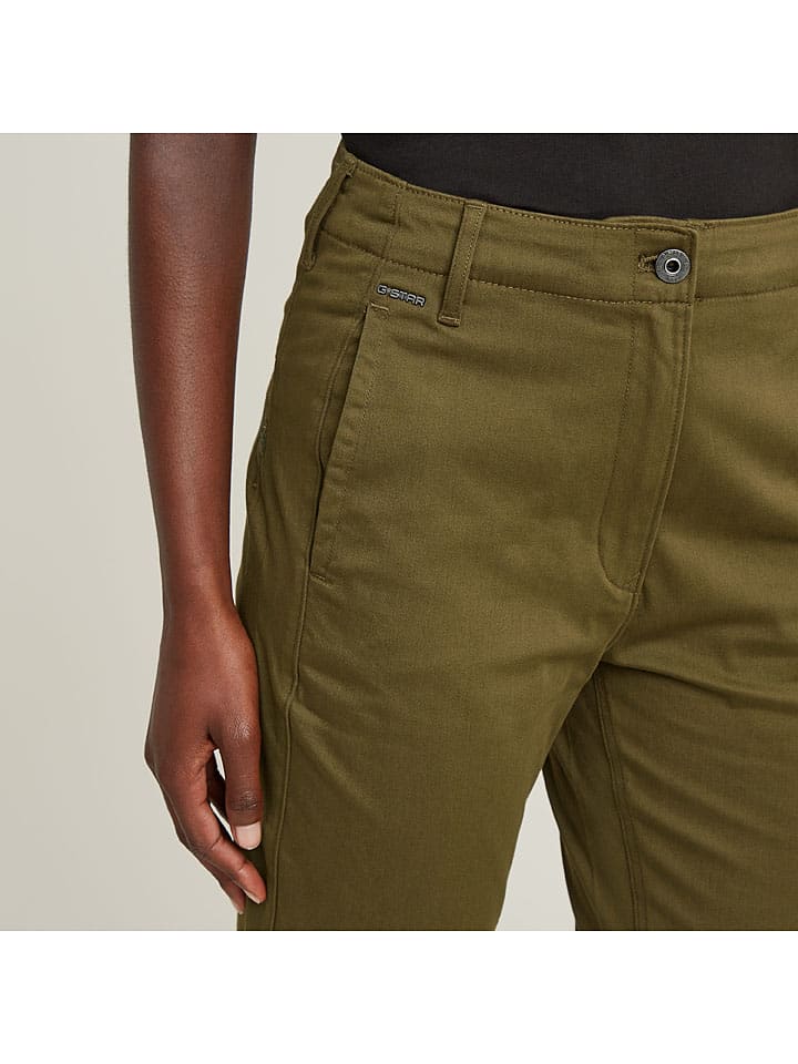 Nohavice G-Star Khaki 5372255 Hose - Skinny fit - in Khaki - 6