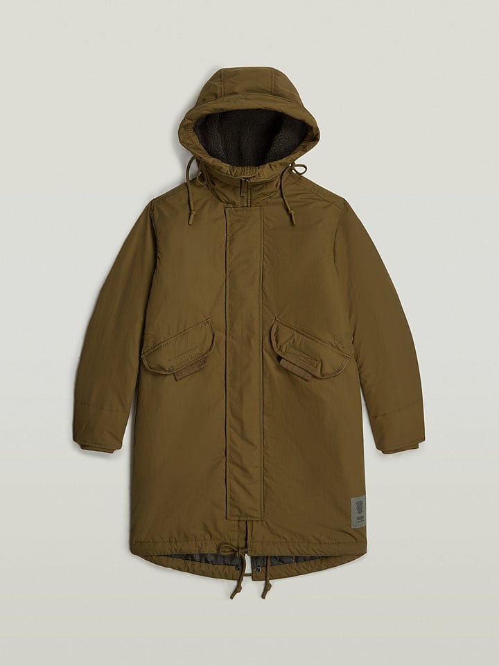Dámska bunda G-Star Khaki 2857344 Parka in Khaki - 4