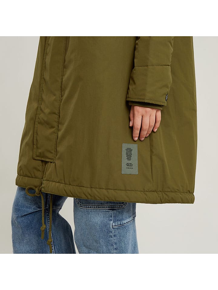 Dámska bunda G-Star Khaki 2857344 Parka in Khaki - 5