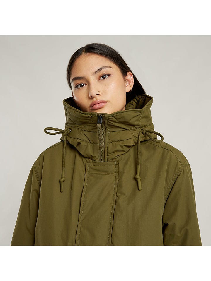 Dámska bunda G-Star Khaki 2857344 Parka in Khaki - 6