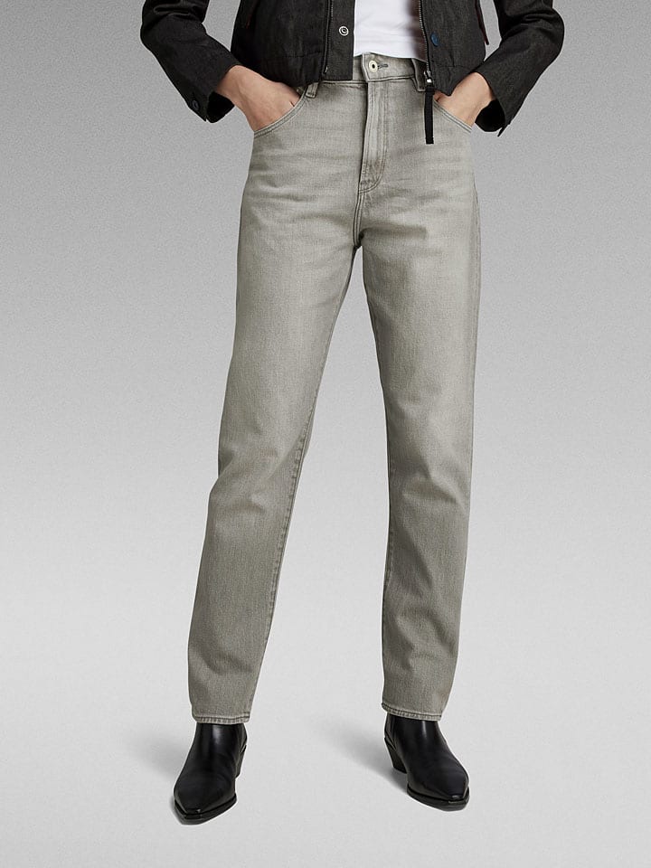 Dámske rifle G-Star Grau 7672317 Jeans "Virjinya " - Slim fit - in Grau - 1