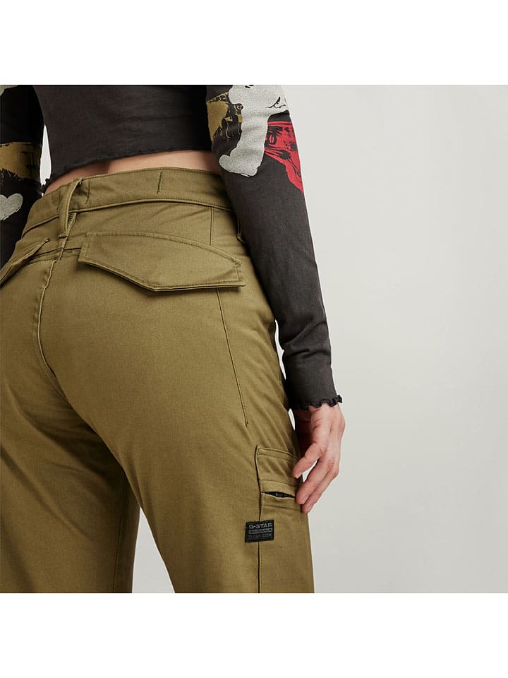 Nohavice G-Star Khaki 1685198 Cargohose in Khaki - 3