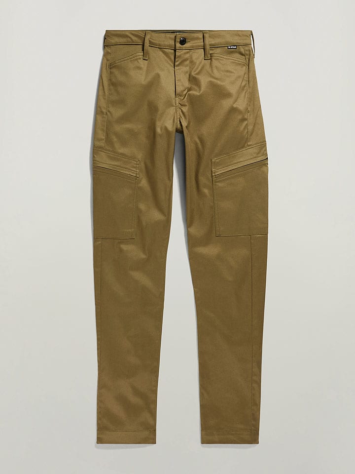 Nohavice G-Star Khaki 1685198 Cargohose in Khaki - 4
