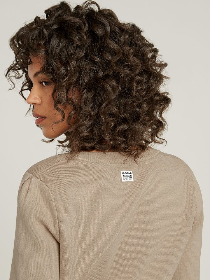 Sveter G-Star Beige 564887 Pullover "Moto" in Beige - 5