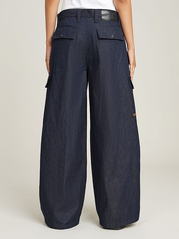 Dámske rifle G-Star Dunkelblau 8884756 Jeans "Mega Cargo" - Loose fit - in Dunkelblau - 2