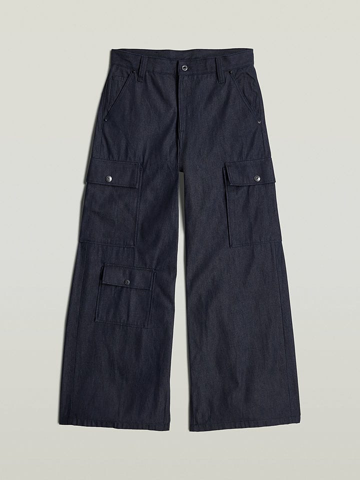 Dámske rifle G-Star Dunkelblau 8884756 Jeans "Mega Cargo" - Loose fit - in Dunkelblau - 4
