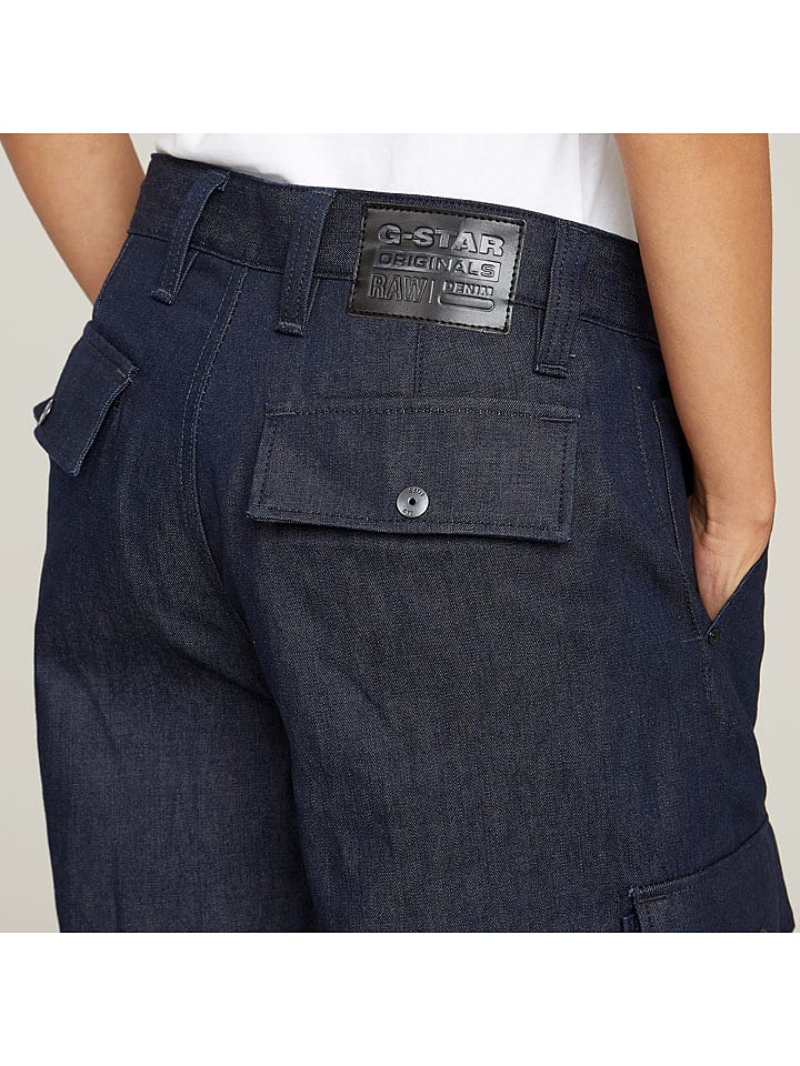 Dámske rifle G-Star Dunkelblau 8884756 Jeans "Mega Cargo" - Loose fit - in Dunkelblau - 6