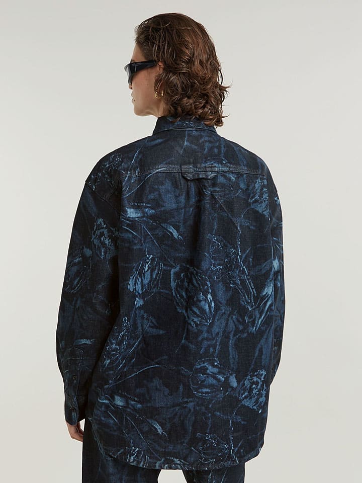Dámska bunda G-Star Dunkelblau 3856110 Hemdjacke in Dunkelblau - 2