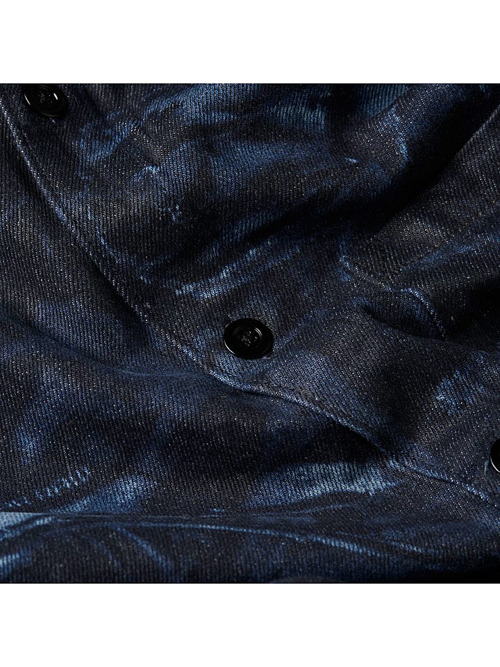 Dámska bunda G-Star Dunkelblau 3856110 Hemdjacke in Dunkelblau - 7