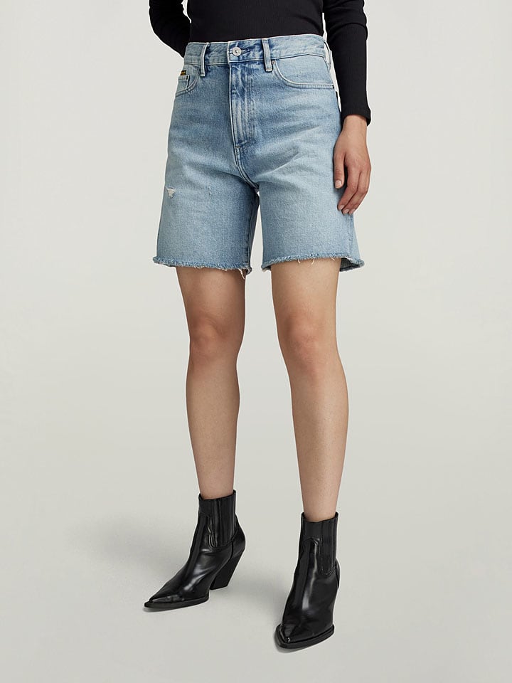 Kraťasy G-Star Hellblau 1720784 Jeans-Shorts in Hellblau - 1