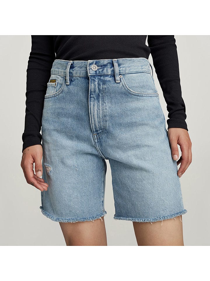 Kraťasy G-Star Hellblau 1720784 Jeans-Shorts in Hellblau - 6