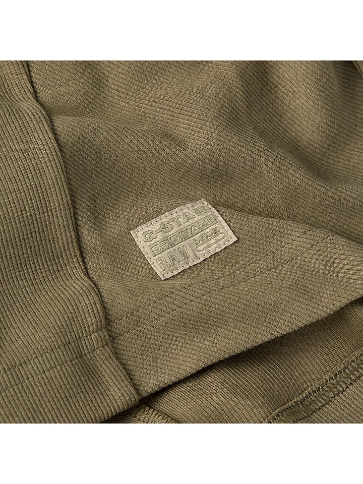 Šaty G-Star Khaki 7436766 Strickkleid in Khaki - 7