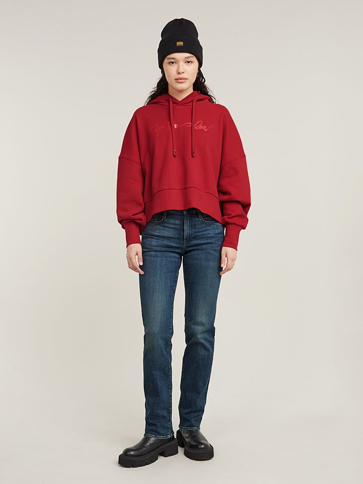 Mikina G-Star Rot 8378476 Hoodie in Rot - 3