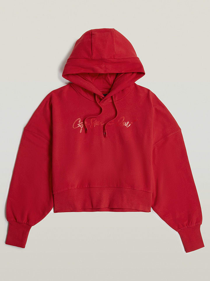Mikina G-Star Rot 8378476 Hoodie in Rot - 4