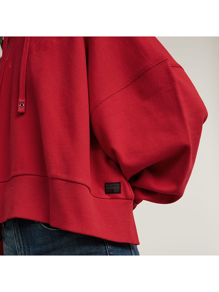 Mikina G-Star Rot 8378476 Hoodie in Rot - 6