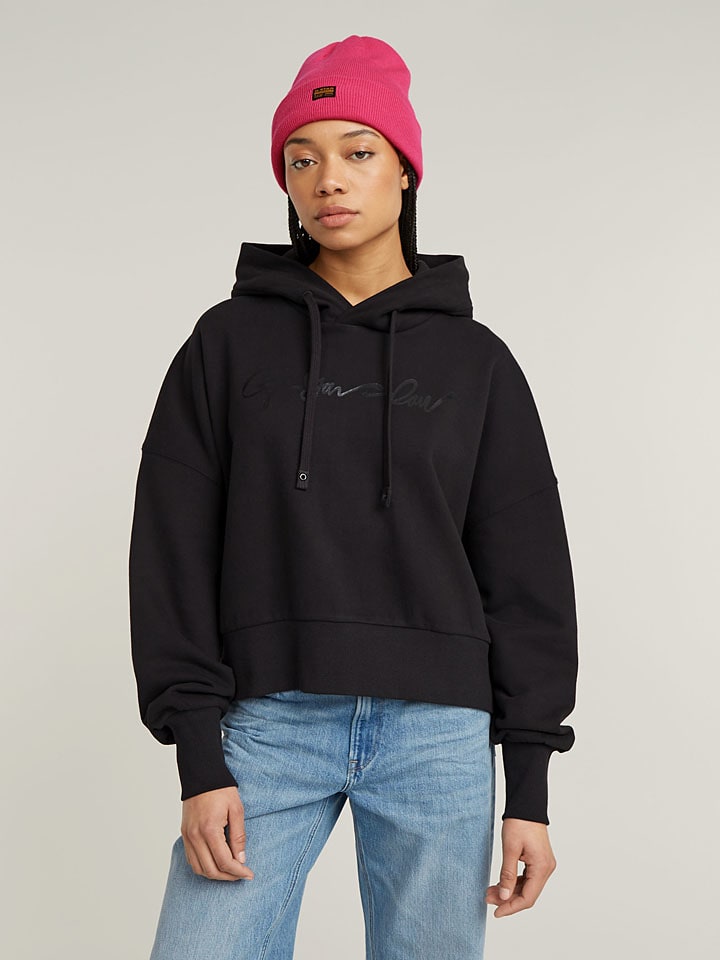 Mikina G-Star Schwarz 7679299 Hoodie in Schwarz - 1