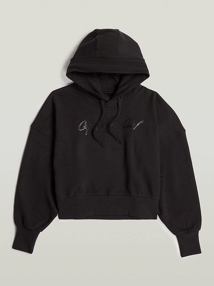 Mikina G-Star Schwarz 7679299 Hoodie in Schwarz - 4
