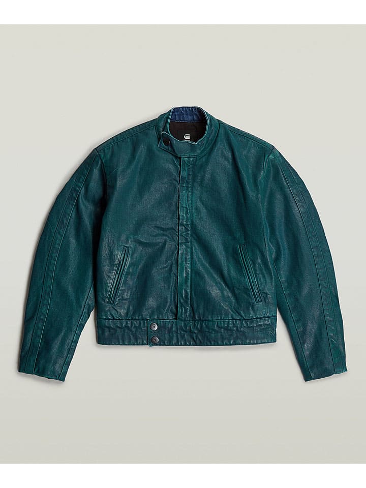 Dámska bunda G-Star Petrol 6216689 Blouson in Petrol - 4