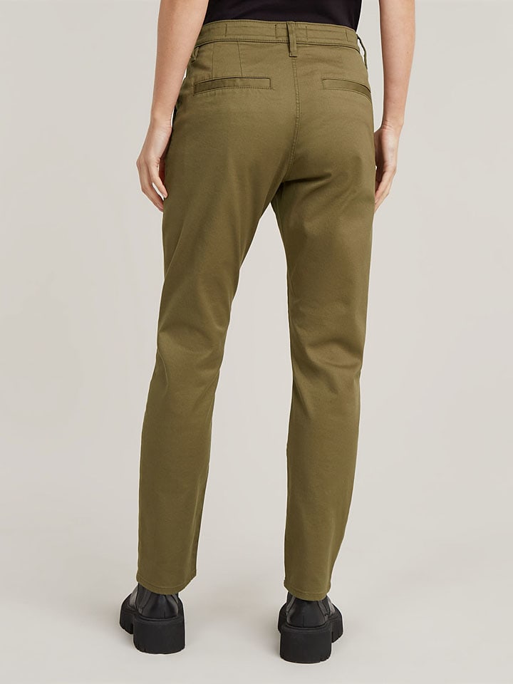 Nohavice G-Star Khaki 7085910 Chino in Khaki - 2