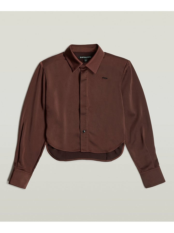 G-Star Rotbraun 3875001 Bluse "Holiday" in Rotbraun - 4