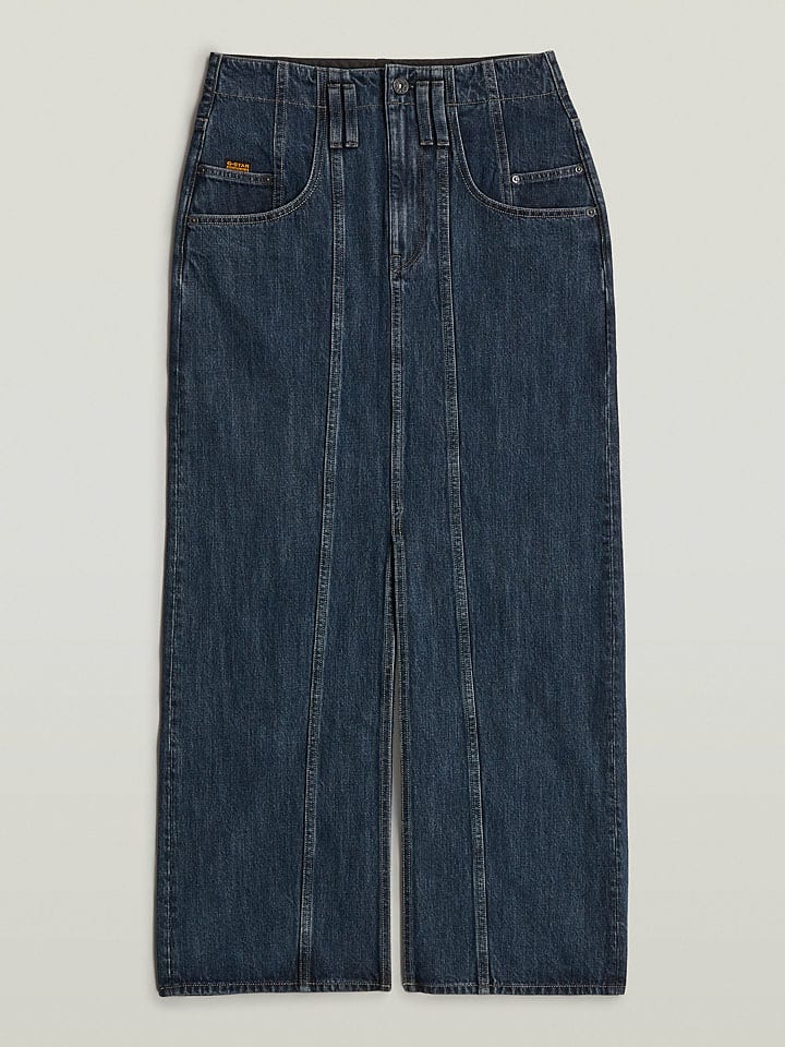 Sukňa G-Star Blau 6501415 Jeansrock "Viktoria" in Blau - 4