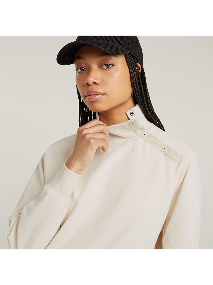 Mikina G-Star Weiß 4984240 Sweatshirt in Weiß - 5
