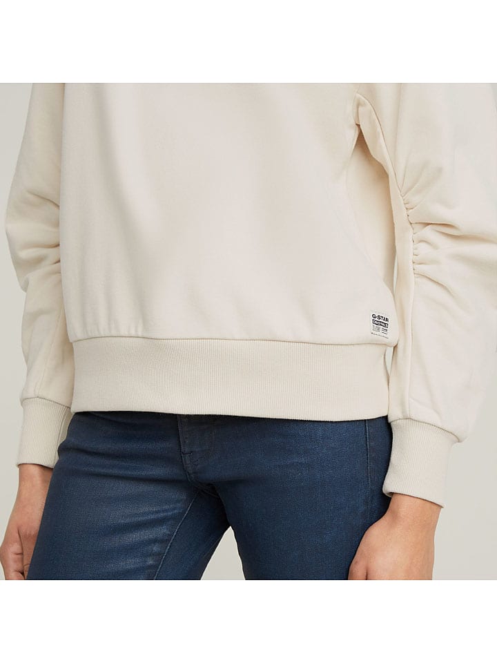 Mikina G-Star Weiß 4984240 Sweatshirt in Weiß - 6