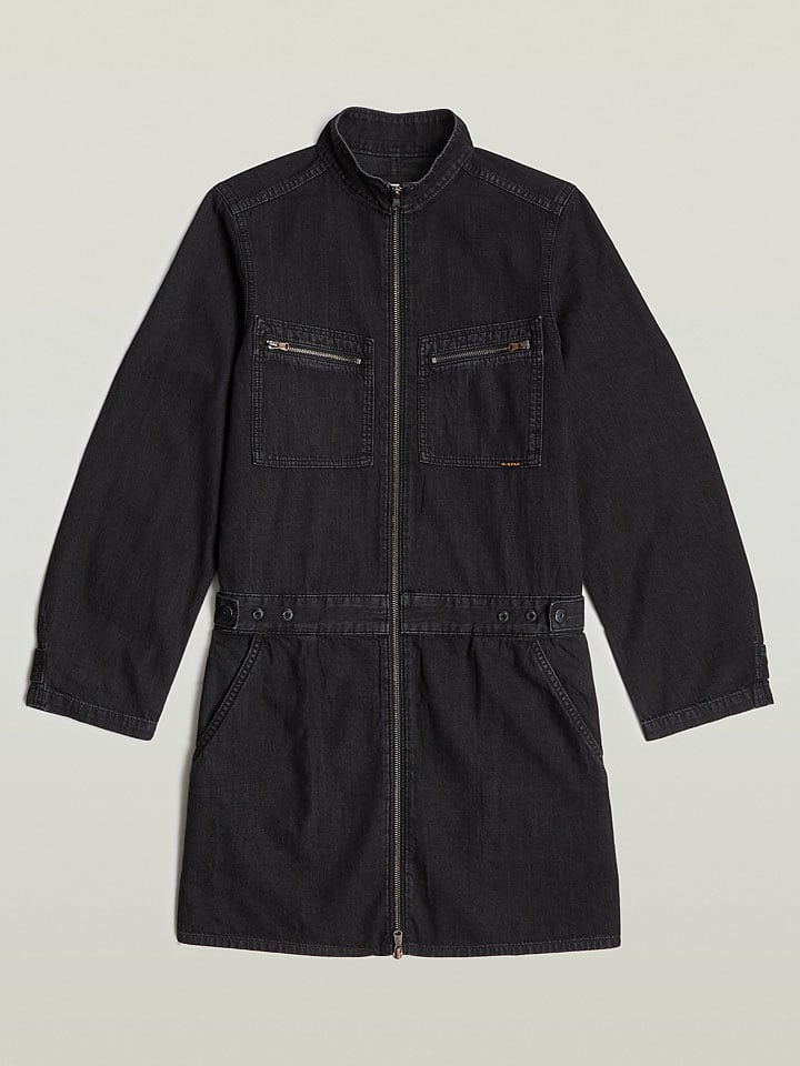 Šaty G-Star Schwarz 9382321 Jeanskleid in Schwarz - 4