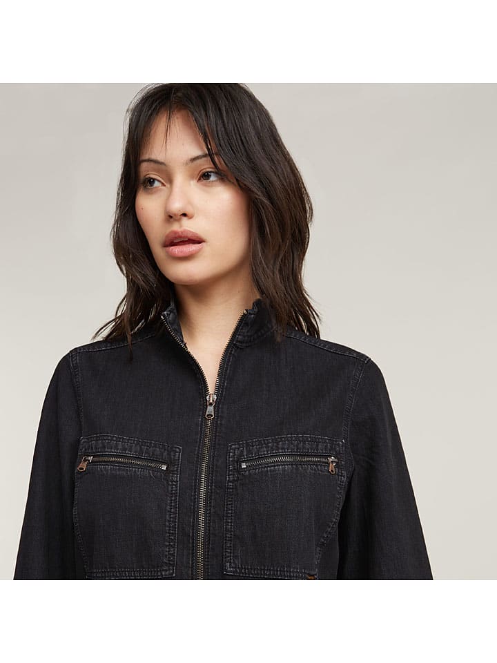 Šaty G-Star Schwarz 9382321 Jeanskleid in Schwarz - 5